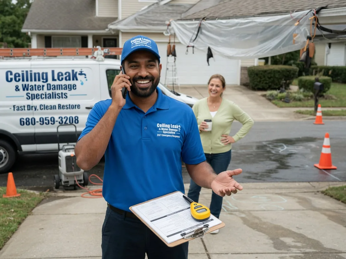 Ceiling Leak Cleanup Oil Springs, KY FAQs